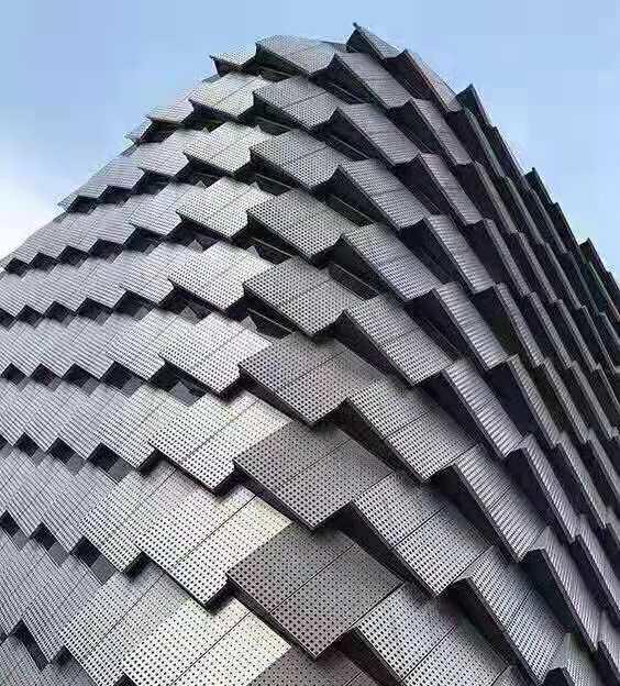 I-Perforated Metal Facade Cladding