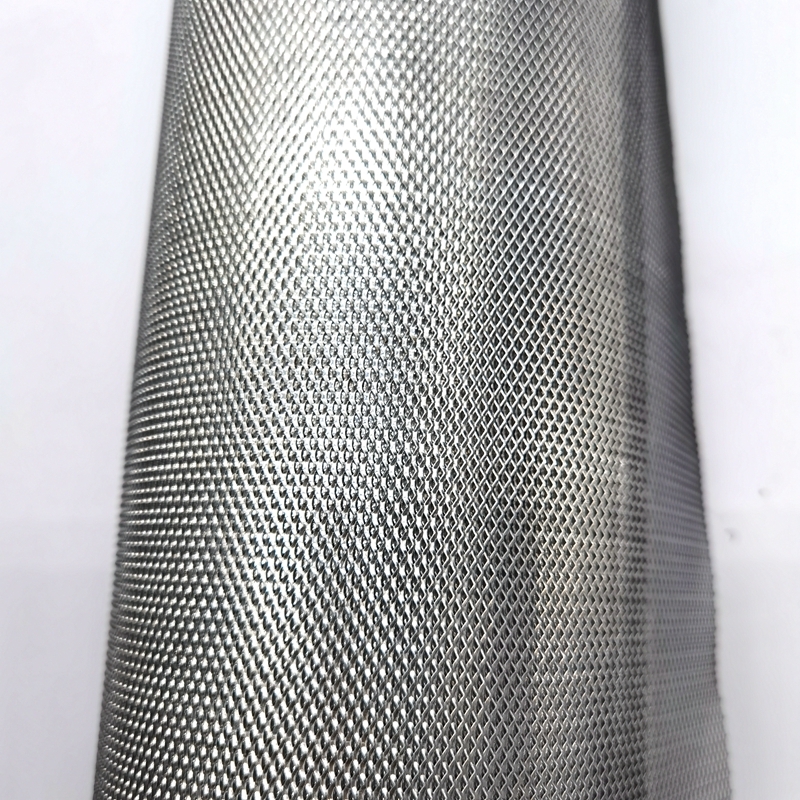 Chine Micro Mesh Expanded Metal Mesh For Filter Industries usine