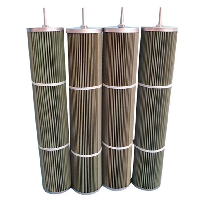 dust collector air filter cartridge, dust filter cartridge, powder collection element, Hot sale dust filter cartridge