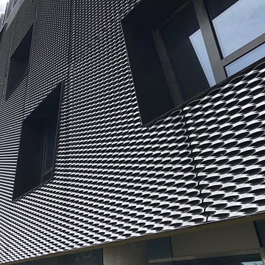 Expanded Mesh Facade