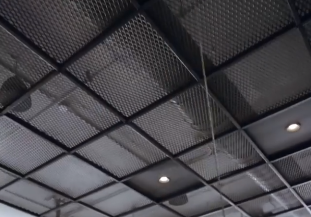 Expanded Metal Ceiling