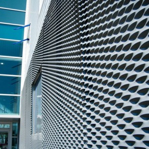 Expanded Mesh Facade Cladding