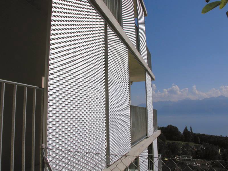 Expanded Mesh Facade