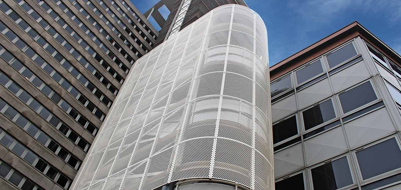 Perforated Metal Facade Cladding