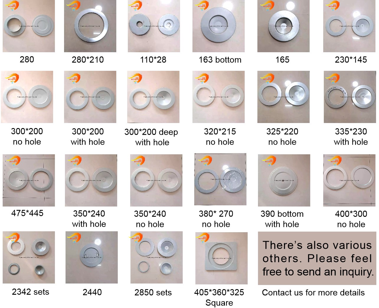 filter end caps specification